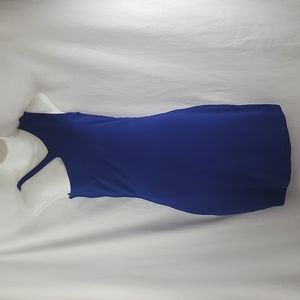 AQ/AQ blue body con dress sz 4